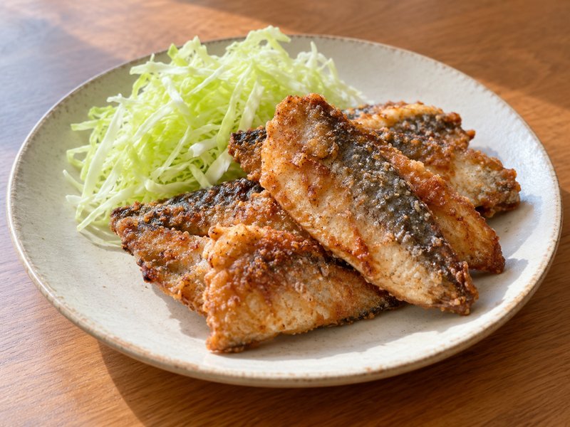 あじの竜田焼きの完成イメージ