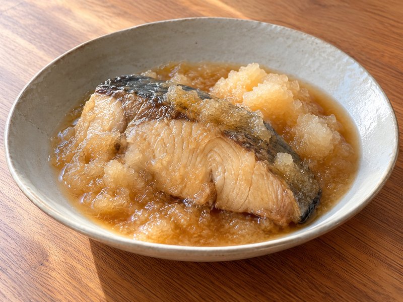 ぶりのみぞれ煮の完成イメージ