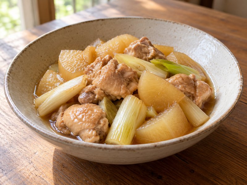 鶏ももと大根の煮物の完成イメージ