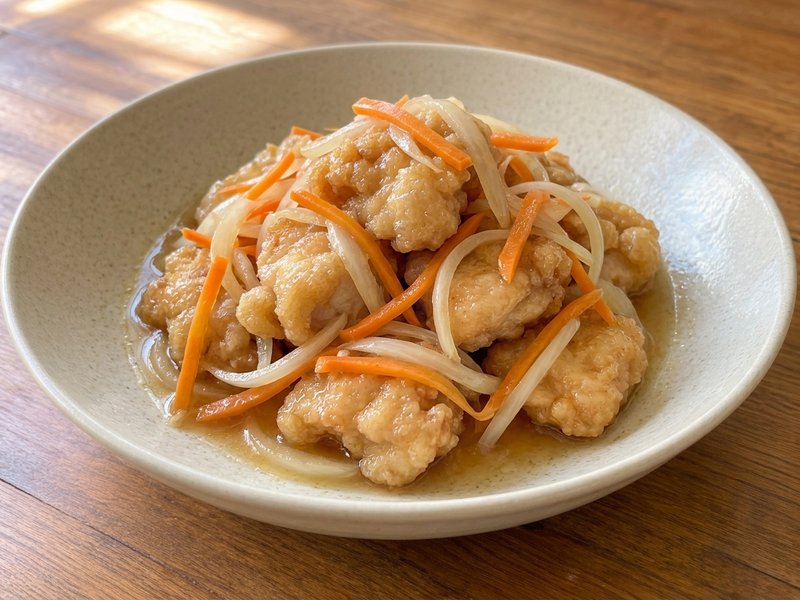 鶏むねの南蛮漬けの完成イメージ