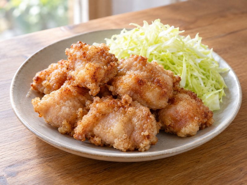 鶏ももの塩から揚げの完成イメージ