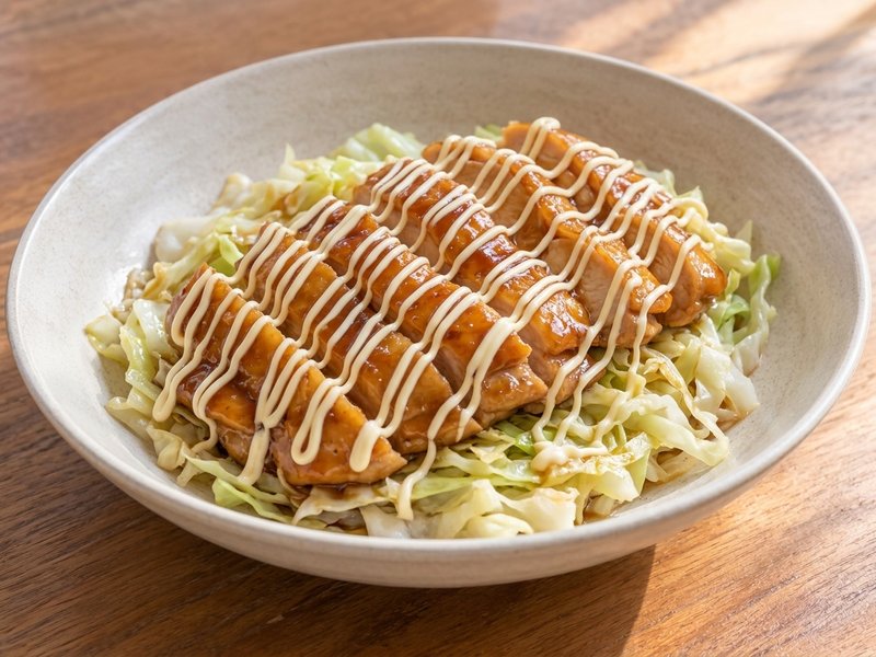 鶏むねの照りマヨ焼きの完成イメージ