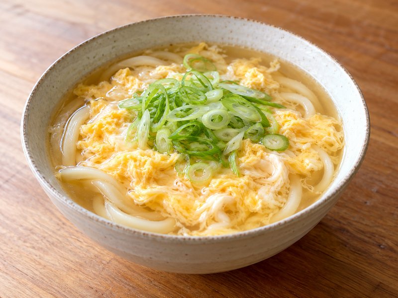 かきたまうどんの完成イメージ