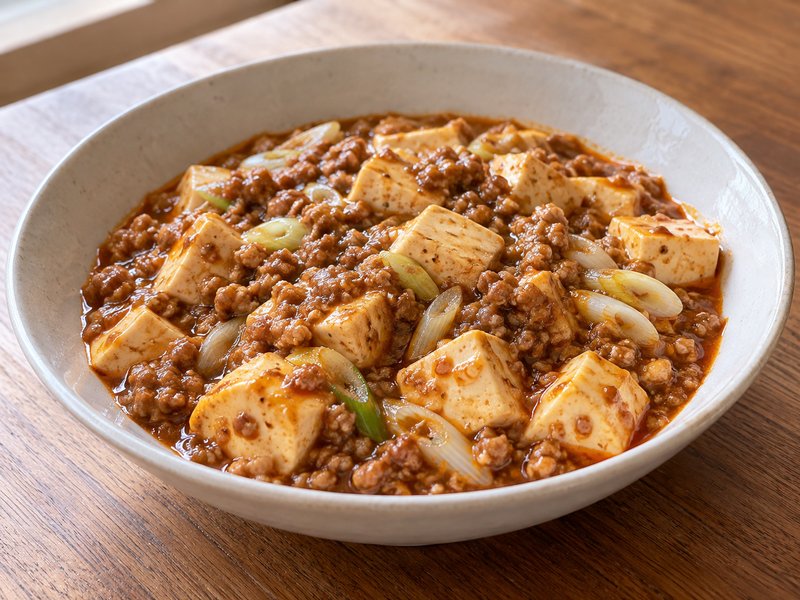 麻婆豆腐の完成イメージ