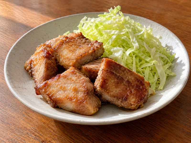 まぐろの竜田焼きの完成イメージ