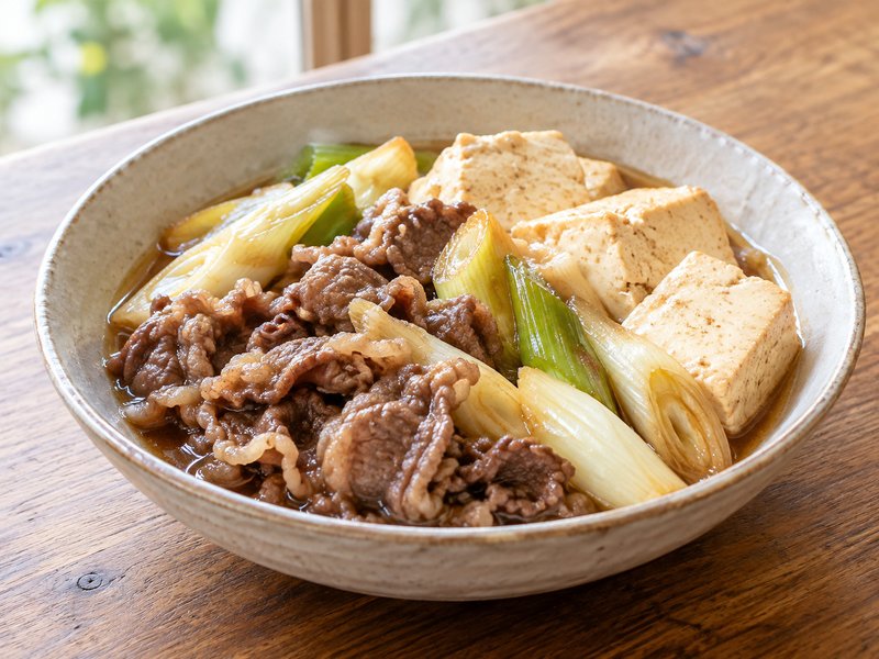 肉豆腐の完成イメージ