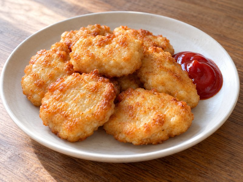 チキンナゲットの完成イメージ