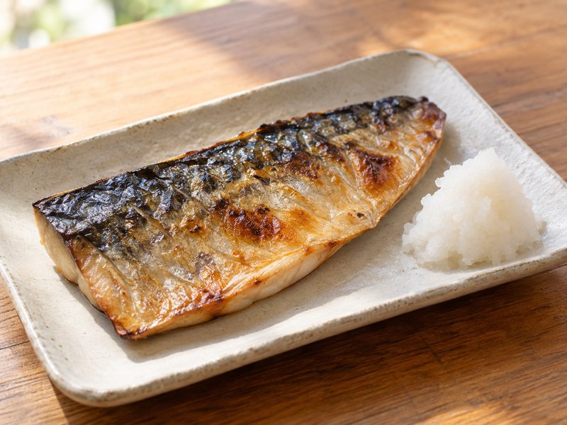 さばの塩焼きの完成イメージ