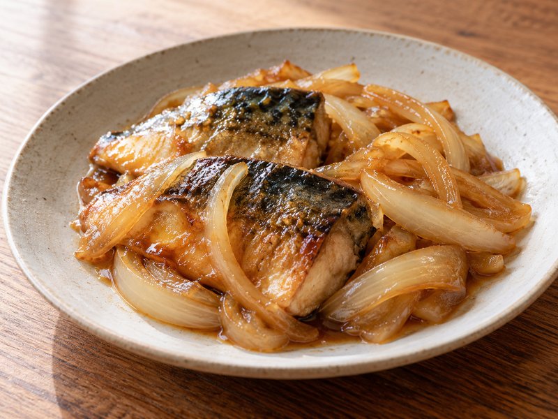 さばのしょうが焼きの完成イメージ