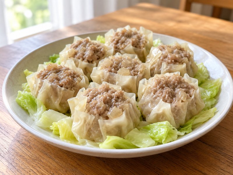 レンジしゅうまいの完成イメージ