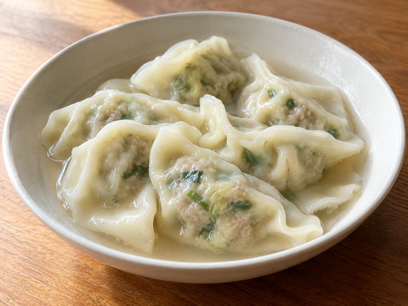 水餃子の完成イメージ