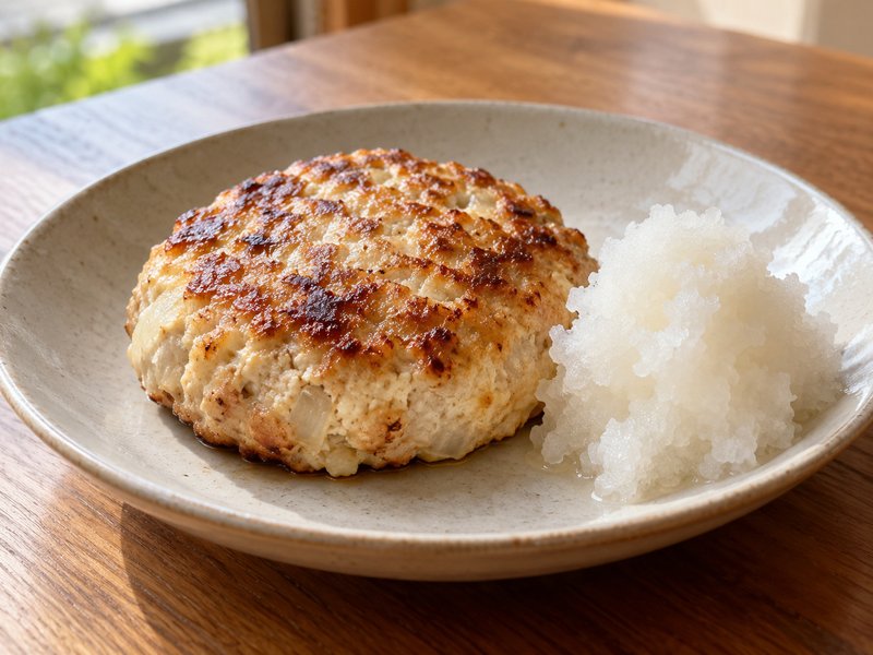 豆腐ハンバーグの完成イメージ