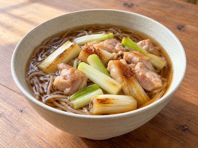 鶏南蛮そばの完成イメージ