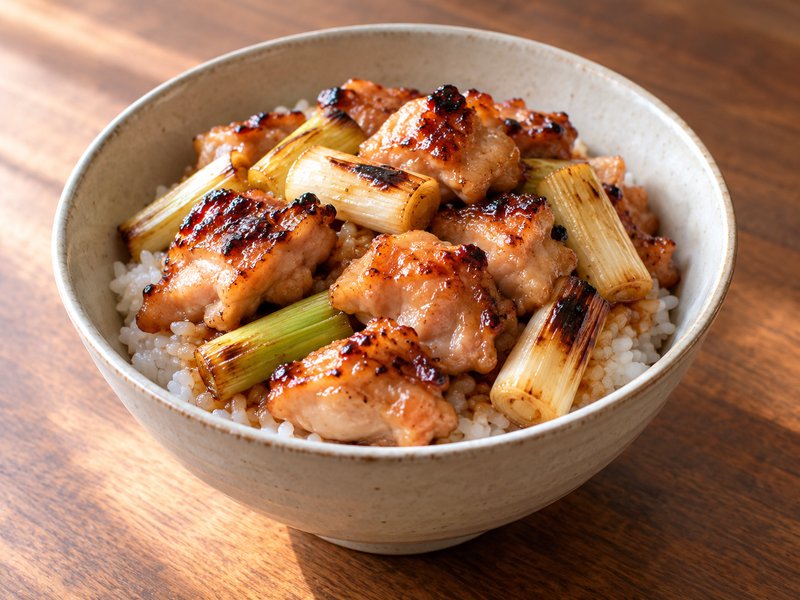 焼き鳥丼の完成イメージ
