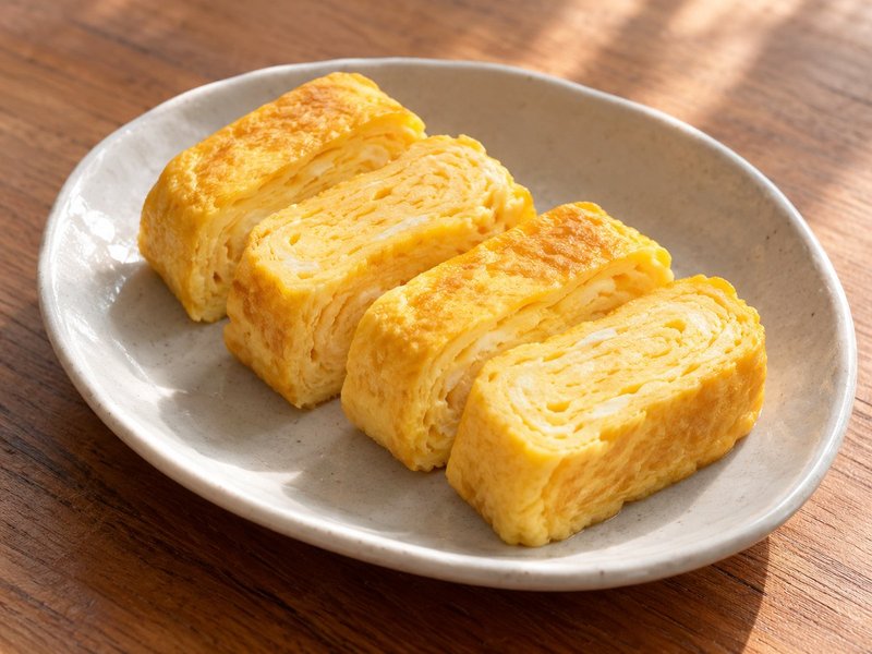 甘いミルク卵焼きの完成イメージ