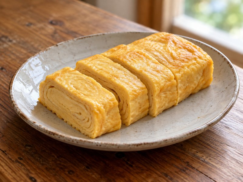 だし巻き風卵焼きの完成イメージ